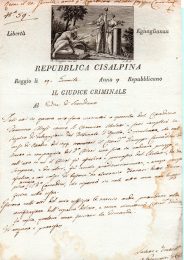 1800 Repubblica Cisalpina Reggio Emilia