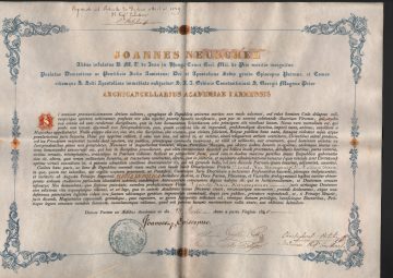 1846 Diploma di Parma