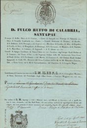 1840 D.Ruffo di Calabria,Santapaola Napoli 9di1a