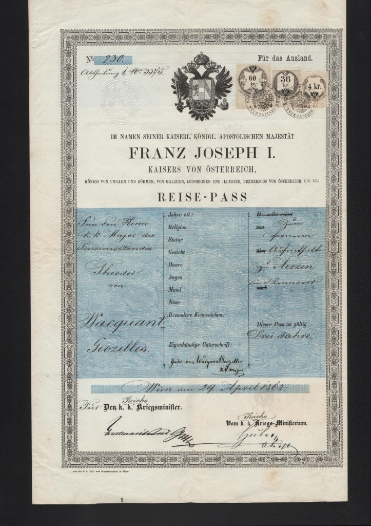 1858 Francesco I Issued Wienna