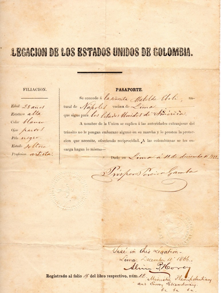 1866 Colombia