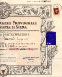 1944 Consorzio Agrario Provinciale della provincia di Siena RRR