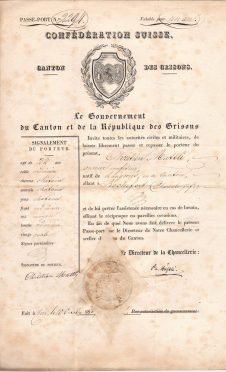 1840-coira-suisse-passport-confederazione-svizzeracanton-de-grigion-2