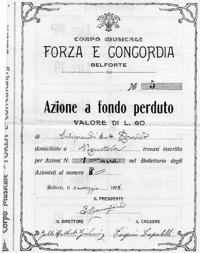 1908 Forza e Concordia Belforte Mantova-