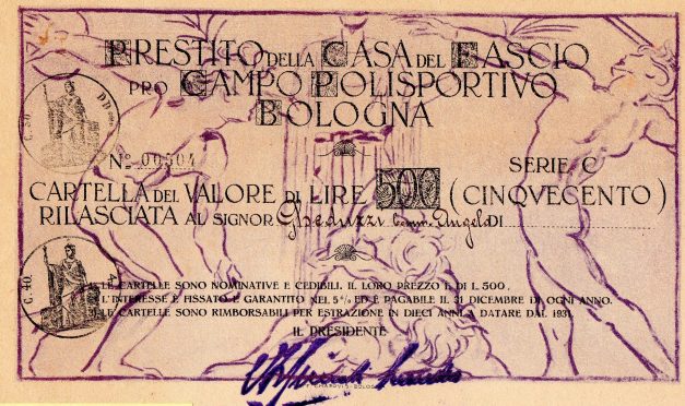 1931-prestito-della-casa-del-fascio-pro-campo-sportivo-di-bologna-lit-chappuis-da-l-500-raro-bologna