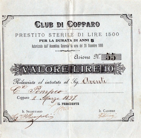1896Club di Copparo Ferrara